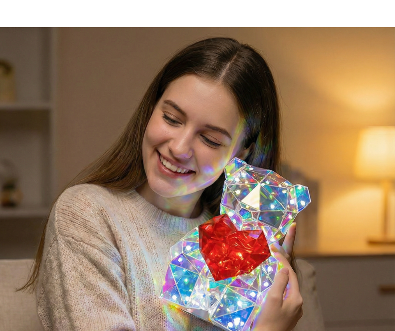 Osito Prisma™ Escultura con luz