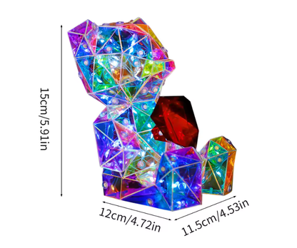 Osito Prisma™ Escultura con luz